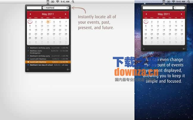 Fantastical Mac版截图