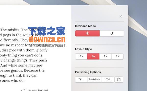 Paragraphs for mac截图