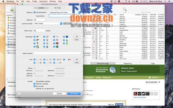iCaching  Mac版截图