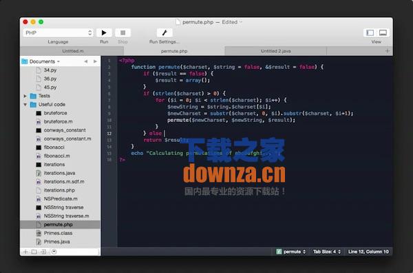 coderunner for mac截图