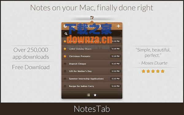 NotesTab Mac版