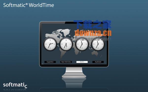 Softmatic WorldTime for mac截图