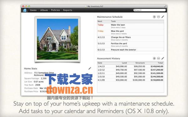 Home Inventory for mac截图