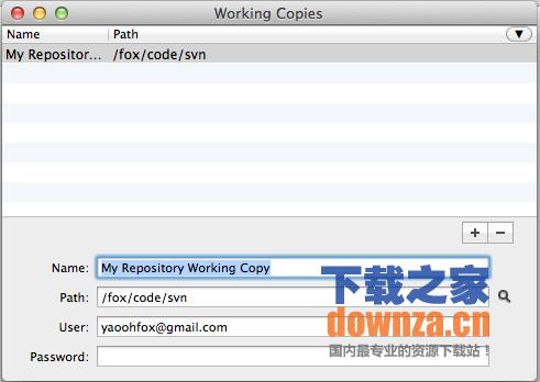 SvnX Mac版截图