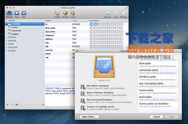 SQLiteManager For Mac