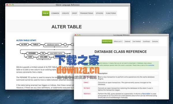 SQLiteManager For Mac截图