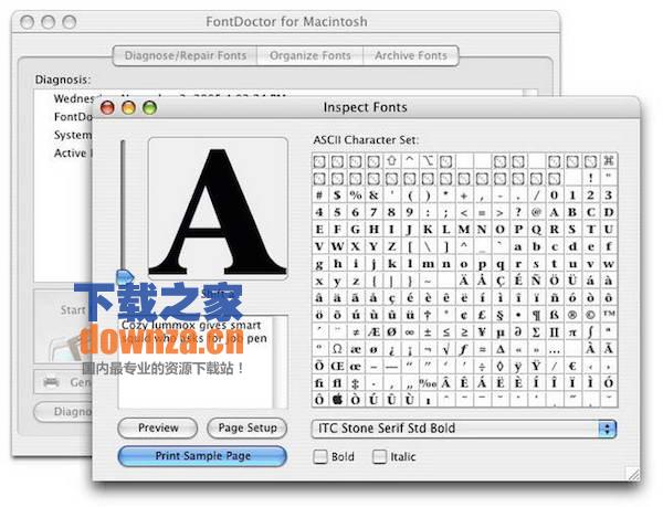 Fontdoctor Mac版