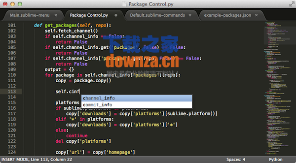 Sublime Text 3 Bulid for mac截图
