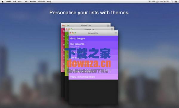 clear for mac下载截图