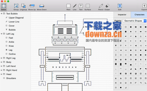 Monodraw for mac截图