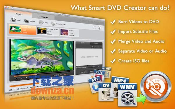 Mac视频刻录软件