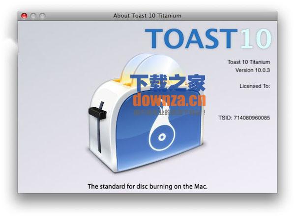 Toast Titanium11 for mac截图