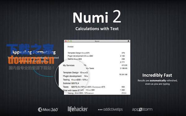 Numi 2 for mac