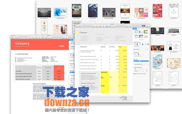 Templates for Pages Mac版截图