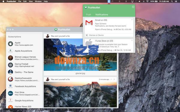 Pushbullet Mac版截图