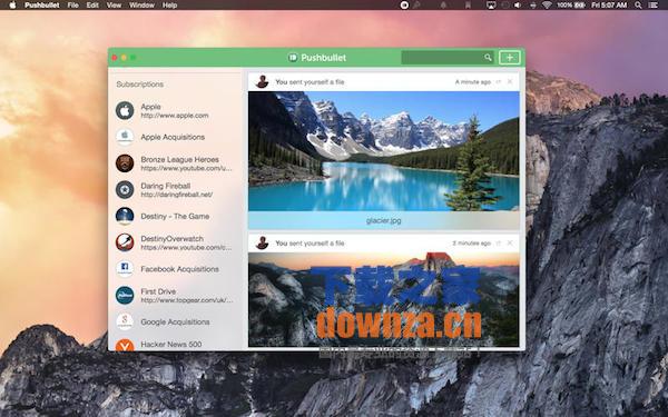 Pushbullet Mac版截图
