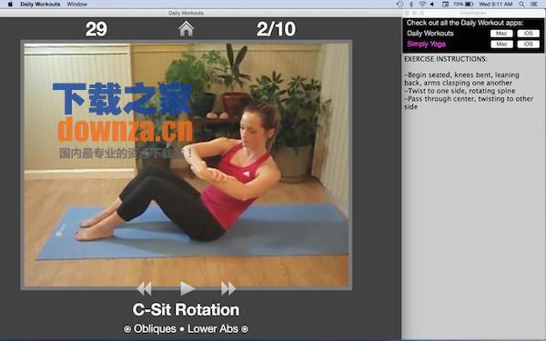Daily Workouts Mac版