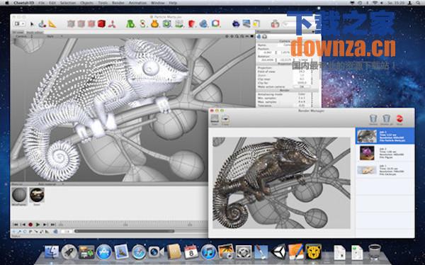 Cheetah3D for mac截图