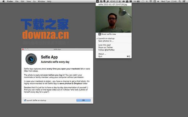 Selfie App Mac版