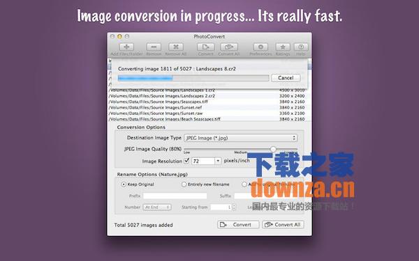 PhotoConvert Lite Mac版