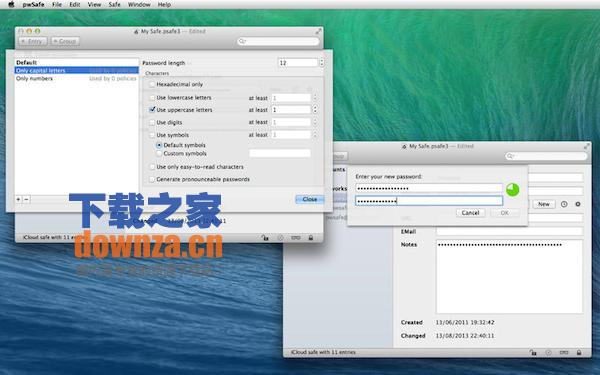 PwSafe Mac版截图