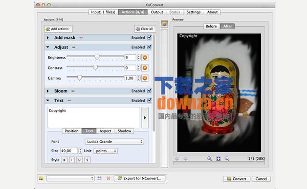 XnConvert for mac截图