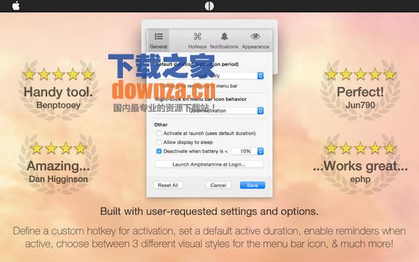 Amphetamine Mac版截图