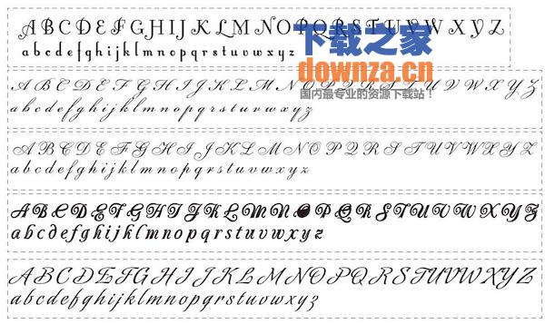 哥特式字体Mac版截图