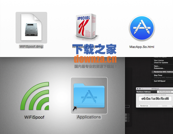 WiFiSpoof for mac截图