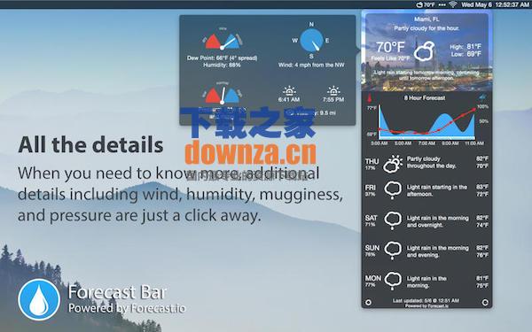 Forecast Bar for mac截图
