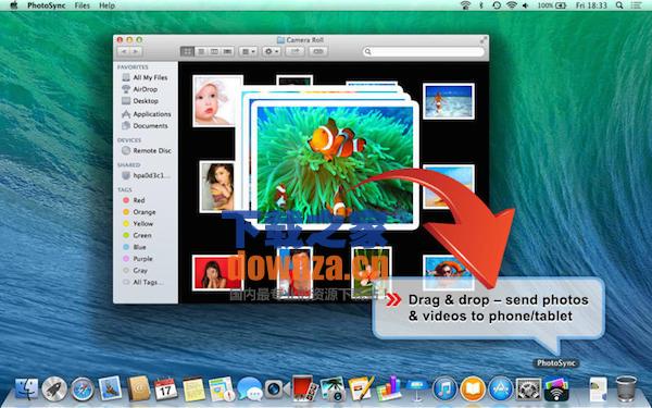 PhotoSync for mac截图