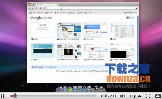 Chrome Mac版截图