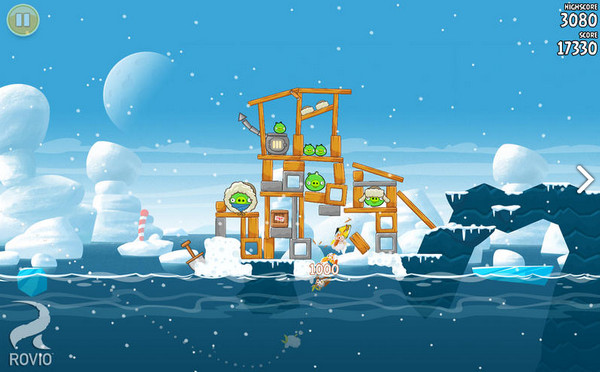 愤怒的小鸟:季节版Mac截图