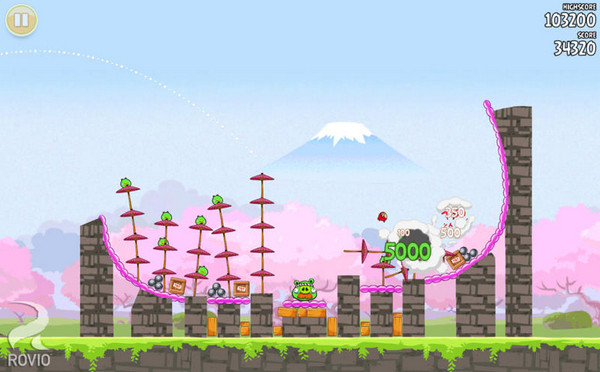 愤怒的小鸟:季节版Mac截图