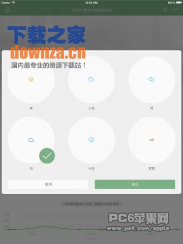 彩云天气ipad版截图