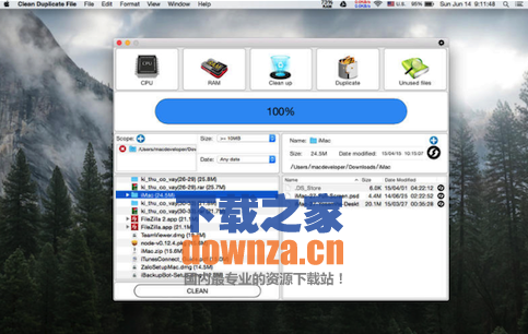 Clean Duplicate File for Mac截图