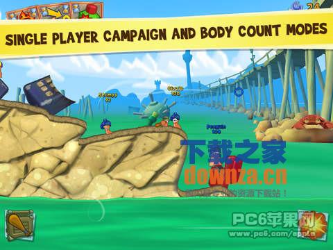 百战天虫3ipad版截图