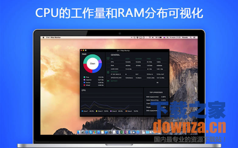 3 in 1 Monitor for Mac截图