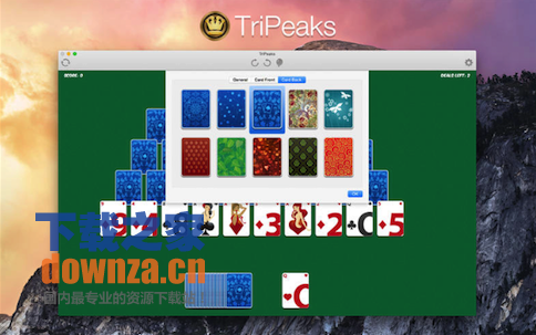 TriPeaks for Mac截图