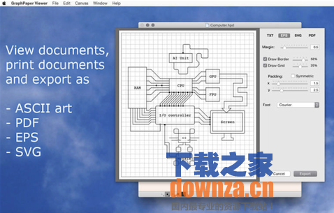 Graph Paper Viewer for Mac截图
