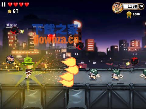 怪物狂奔iPad版截图