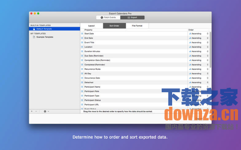 Export Calendars Pro for Mac截图
