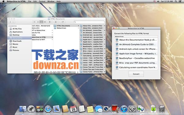 Webarchive to HTML for Mac截图