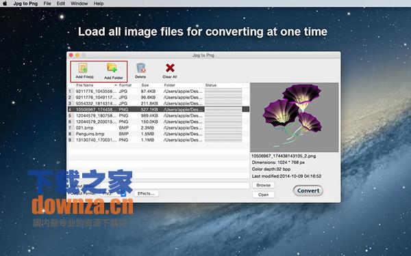 Jpg to Png for Mac截图